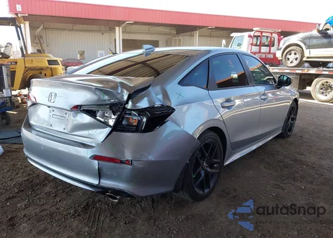 2025 Honda Civic Sport из США, поврежденный, VIN 2HGFE2F5XSH555726